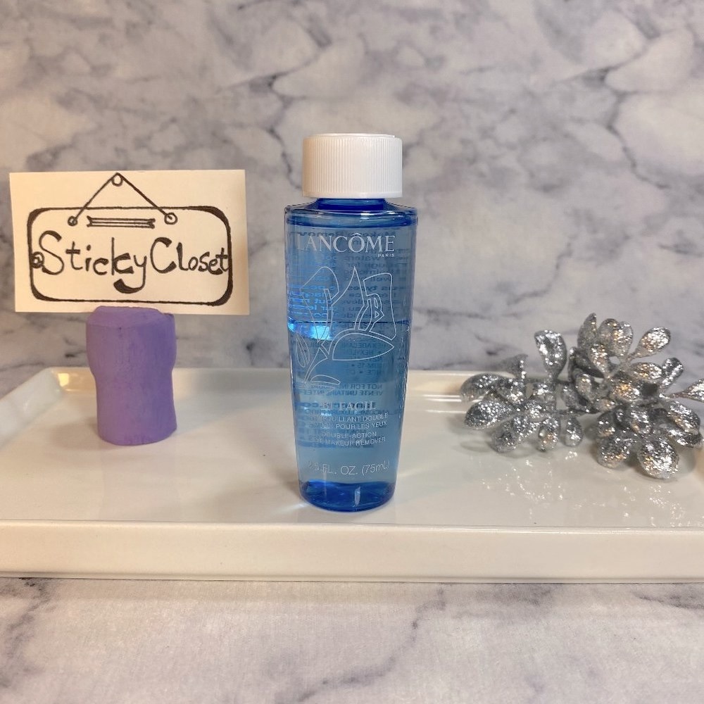 Lancome Skincare,Bi-Facil Double Action Eye Makeup Remover-Travel 75ml,2.5oz-NEW